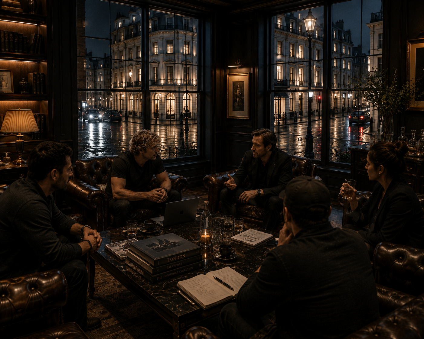 Private executive environment for communications and advisory work